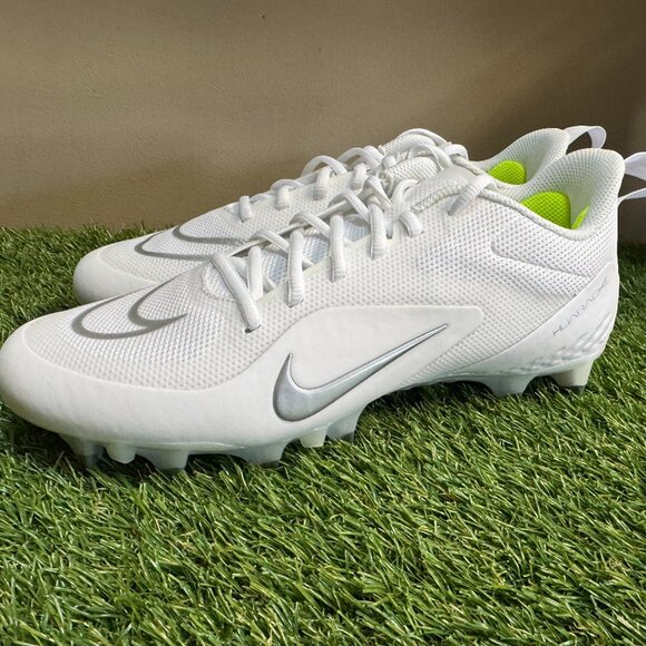 Nike Alpha Huarache 8 Pro LAX Lacrosse Cleats White Men Size 10 CW4439-100 NEW main image 5
